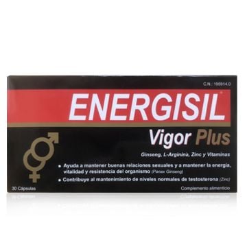 Energisil Vigor Plus 30 Capsulas