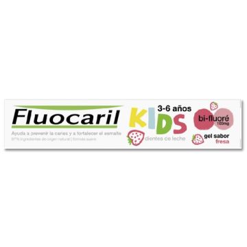 Fluocaril Kids Pasta Dental Fresa 3-6 Años 50ml