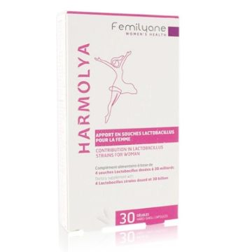 Biorga Harmolya Femilyane Lactobacillus Mujer 30 Capsulas