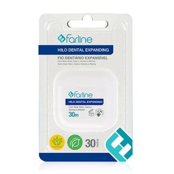 Farline Hilo Dental Expanding Aloe Vera y Menta 30m