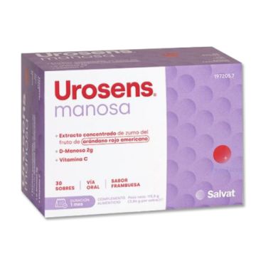 Urosens Manosa Sabor Frambuesa 30 Sobres