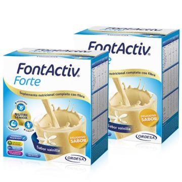 Fontactiv Forte Sabor Vainilla Duplo 2x14 Sobres