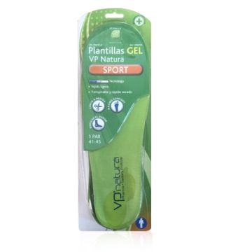 VP Natura Plantillas Gel Sport Tallas 41-46