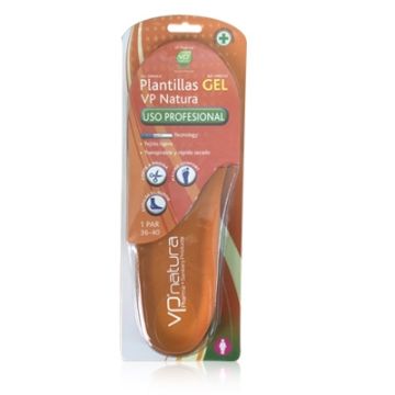 VP Natura Plantillas Gel Uso Profesional Tallas 36-40