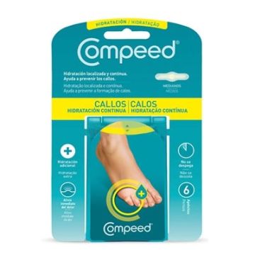 Compeed Callos Hidratacion Continua 6 Apositos