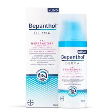 Bepanthol Derma Reparadora Cr Facial Hidratant Piel Muy Seca 50ml