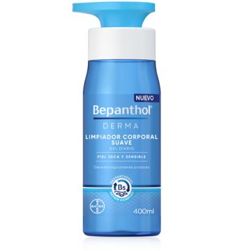 Bepanthol Derma Limpiador Corporal Suave Piel Seca 400ml