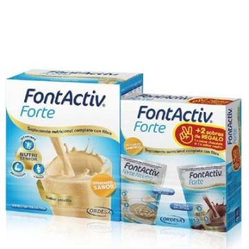 Fontactiv Forte Sabor Vainilla 14 Sobres + 2 Sobres Regalo