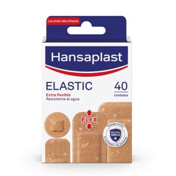 Hansaplast Elastic Aposito Adhesivo Extra Flexible 40 Uds