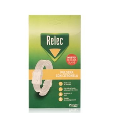 Relec Pulsera Antimosquitos con Citronela Blanca