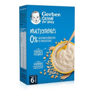 Gerber Papilla Multicereales 6m+ 270gr