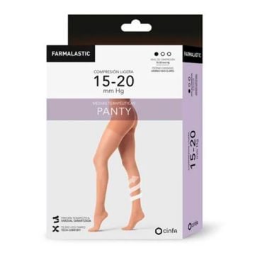 Farmalastic Panty Mujer T-L Camel Compresion Ligera