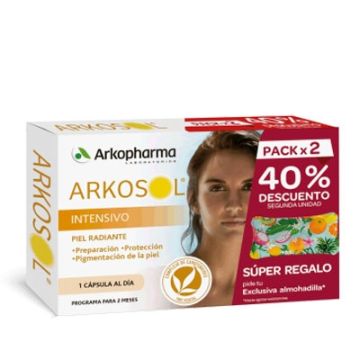 Arkosol Intensivo Piel Radiante Duplo 2x30 Capsulas