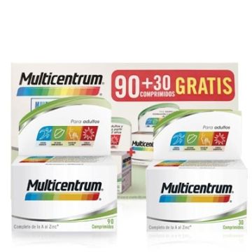 Multicentrum Multivitaminico Pack 90 Comp + 30 Comp Regalo