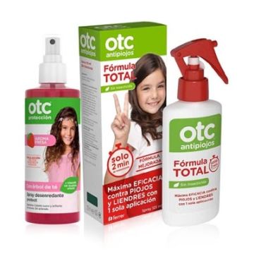 Otc Antipiojos Formula Total Spray 125ml+Spray Desenredante 250ml