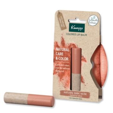 Kneipp Balsamo Labial con Color Natural Dark Nude 3,5gr