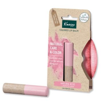 Kneipp Balsamo Labial con Color Natural Rose 3,5gr