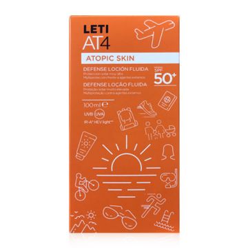 Leti AT4 Atopic Skin Fluido Spf50+ 100ml