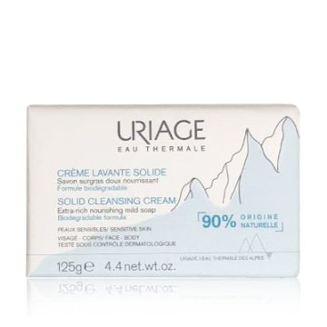 Uriage Crema Lavante Solida Piel Sensible 125gr