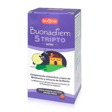 Buonadiem 5 Tripto Melatonina y Extracto de Griffonia 30ml