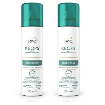 Roc Keops Desodorante Spray Fresco Piel Normal Duplo 2x100ml