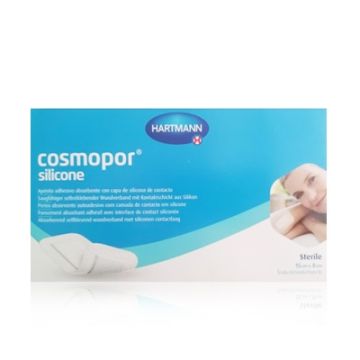 Hartmann Cosmopor Silicone Aposito 15x8cm 5 Uds