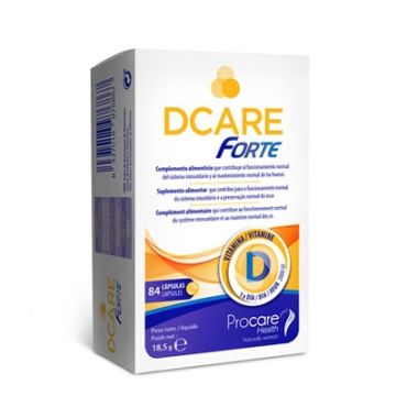 Dcare Forte Vitamina D 84 Capsulas