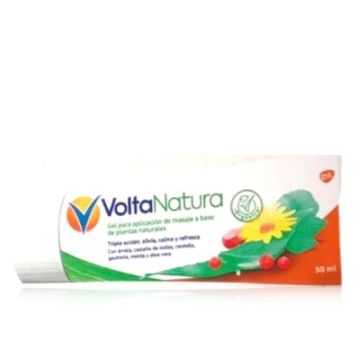 Voltanatura Gel de Masaje Plantas Naturales Triple Accion 50ml