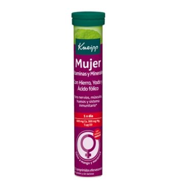 Kneipp Mujer Vitaminas Sabor Mango-Maracuya 15 Comp Efervescentes