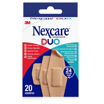 Nexcare Duo Tiras Surtido 20 Uds