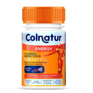 Colnatur Energy Colageno Nativo Tipo II 60 Capsulas