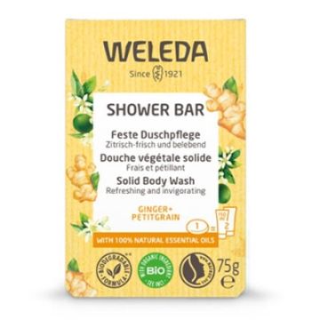 Weleda Jabon de Ducha Solido Frescor Energizante Citricos 75g