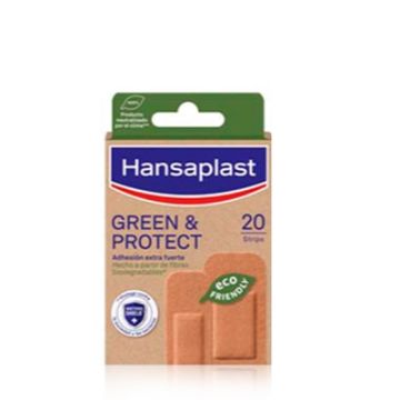 Hansaplast Green Protect Apositos de Tejido Sostenible 20 Uds