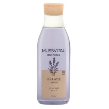 Mussvital Botanics Relajante Gel de Baño Lavanda 750ml