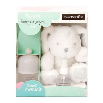 Suavinex Baby Cologne Colonia Infantil 100ml+ 50ml + Osito