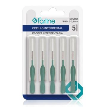 Farline Cepillo Interdental Micro 0,9 mm 5 Uds