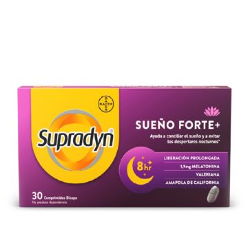 Supradyn Sueño Forte+ 30Comp Bicapa