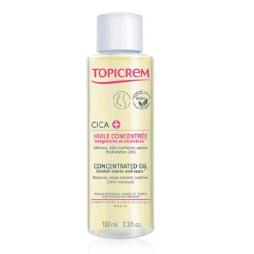 Topicrem CICA Aceite Concentrado Estrias y Cicatrices 100ml