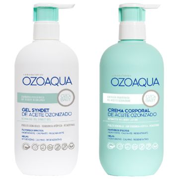 Ozoaqua Ozobaby Gel Syndet 500ml + Crema Corporal 500ml