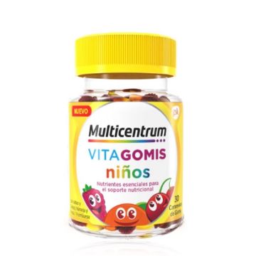 Multicentrum Vitagomis Niños Varios Sabores 30 Uds