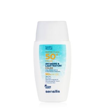 Sensilis Fotoprotector Water Fluid Antiedad con Color Spf50+ 40ml