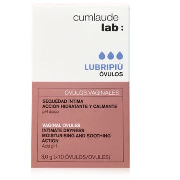 Cumlaude Lab Lubripiu Sequedad Intima Ovulos Vaginales 10 Uds