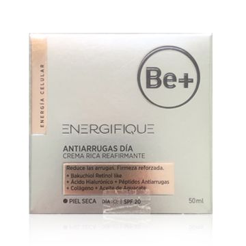 Be+ Energifique Antiarrugas Crema Rica Dia Piel Seca Spf20 50ml