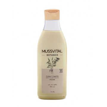 Mussvital Botanics Suavizante Gel de Baño Avena 750ml