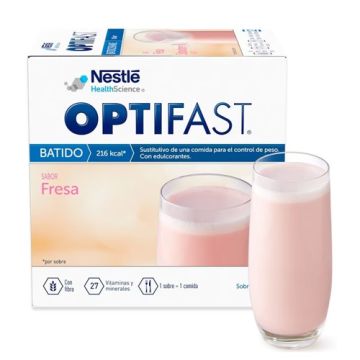 Optifast Batido Sabor Fresa 12 Sobres