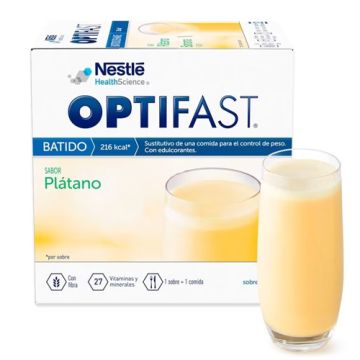 Optifast Batido Sabor Platano 12 Sobres