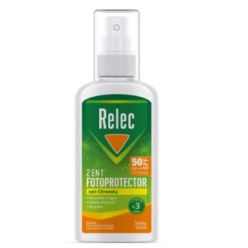 Relec Fotoprotector con Citronela Spf50 Spray 100ml