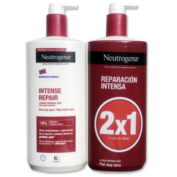 Neutrogena Reparacion Intensa Locion Corporal CICA Duplo 2x750ml