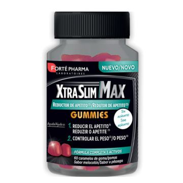 Forte Pharma Straslim Max Reductor de Apetito Gummies 60 uds