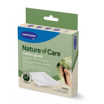 Hartmann Nature Care Gasa Algodon 7,5cm x 7,5cm 10 Uds